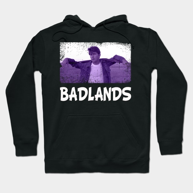 Kit and Holly's Run Embrace the Wild Side with Exclusive BADLANDS Movie-inspired Tees Hoodie by Zombie Girlshop